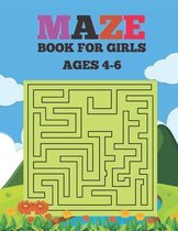 Maze Book For Girls Ages 4-6