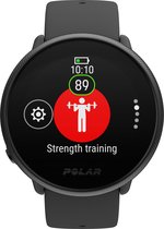 Bol.com Polar Ignite 2 Smartwatch Sportwatch Activity Tracker Black/Pearl S-L aanbieding