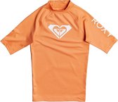 Roxy - UV Zwemshirt voor tienermeisjes - Whole Hearted - Zalm - maat 128cm