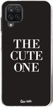 Casetastic Samsung Galaxy A12 (2021) Hoesje - Softcover Hoesje met Design - The Cute One Print