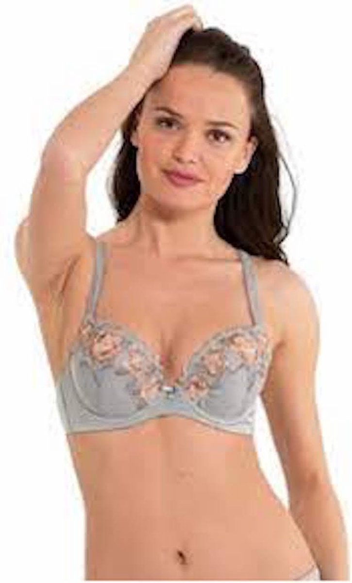 LingaDore padded gel beugel BH maat 75B silvergrey zilver grijs