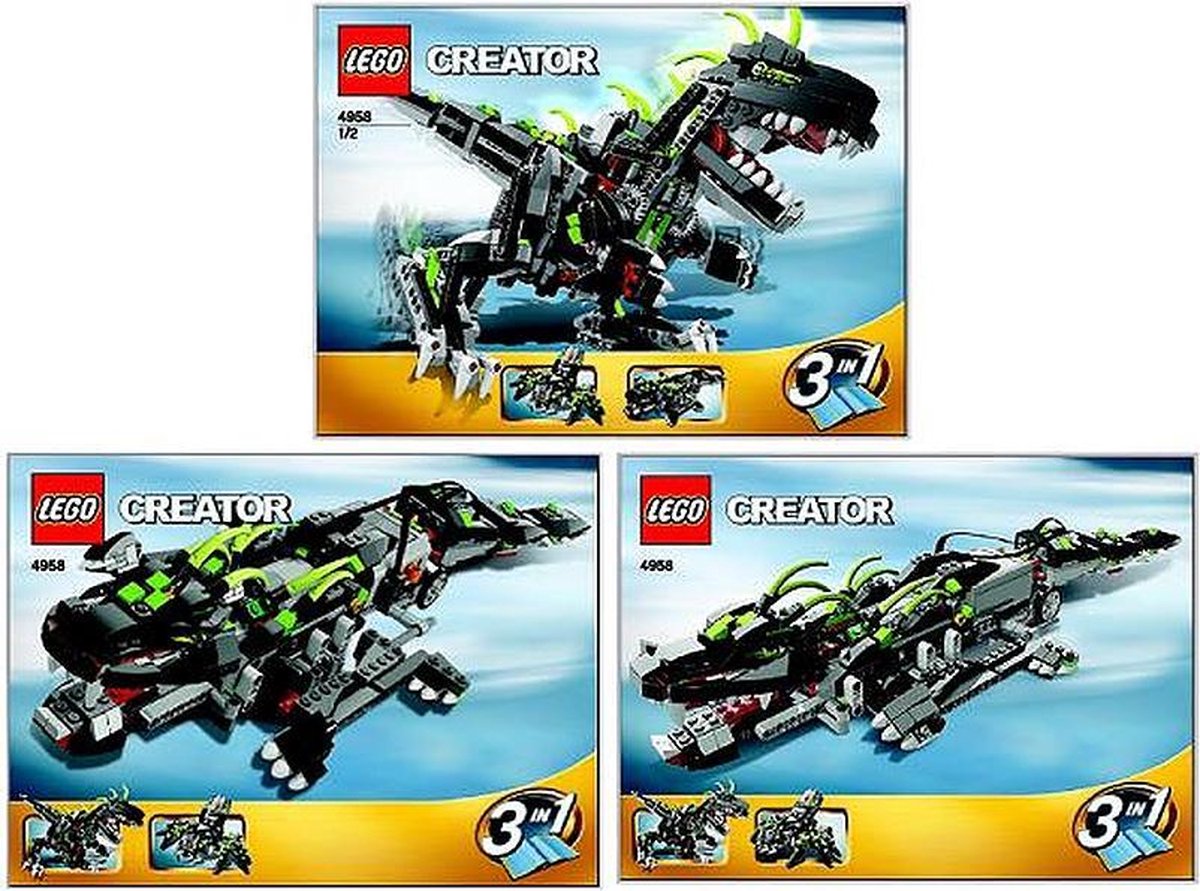 LEGO 4958 - Creator - Monster Dino - Ultra rare | bol