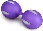 Wiggle Duo Vaginaballetjes - Paars/Wit - Paars - Sextoys - Vagina Toys - Toys voor dames - Geisha Balls