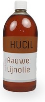 Hucil - Rauwe lijnolie - lijnzaadolie - linseed oil - 1 liter