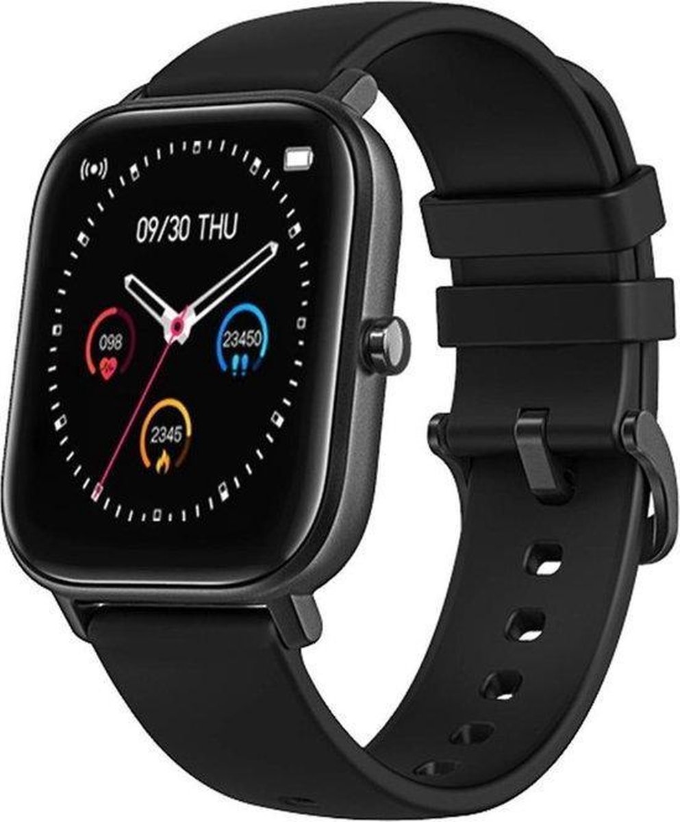 Dylero Fit Easy – Smart Watch / Fitness Tracker met hartslag- en bloeddrukmeter, slaapmonitor & meldingen – Zwart – Android & iOS - Dylero