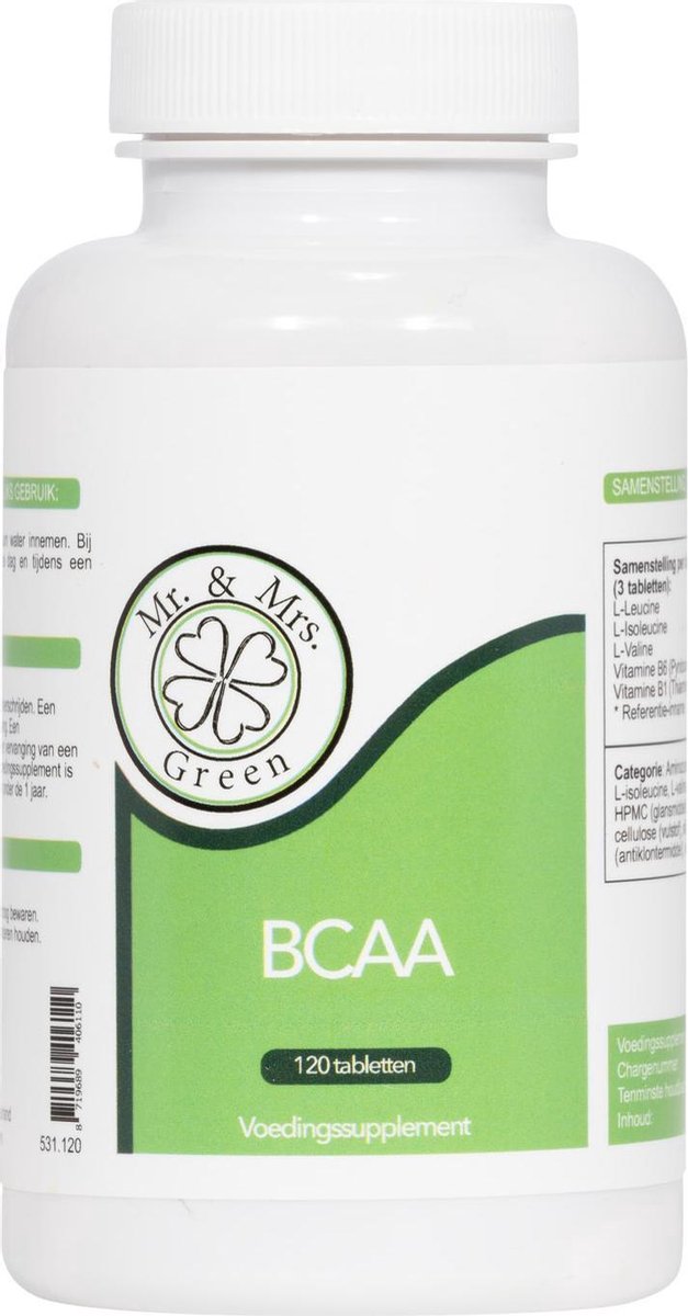 Goedkoopste BCAA capsules, Met vitamine B1, dat de energiestofwisseling bevordert