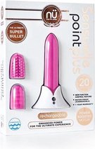 Point Plus Bullet Vibrator - Roze - Roze - Sextoys - Vibrators - Vibo's - Vibrator Mini