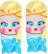 Cartoon Sokken - Prinses - Sprookjes Sokken - Elsa