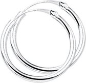 Nana Dames Oorringen ronde buis,19mm,2mm