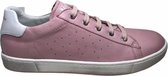 Naturino veter /rits  lederen sneakers hasselt roze mt 32