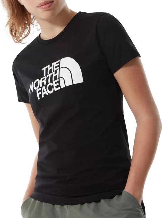 The North Face The North Face Easy T-shirt - Vrouwen - zwart - wit | bol.com