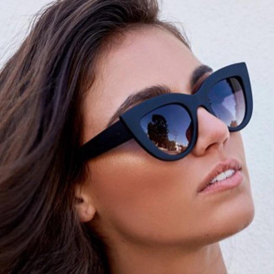 Cat Eye Zonnebril - Cat Eye Sunglasses - Zwart van Cat — afbeelding 3