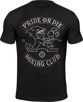PRiDE or DiE Boxing Club T Shirts Black Maat - XXXL