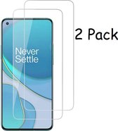 OnePlus 8T Screenprotector - OnePlus 8T 2 pack glazen glass - OnePlus 8T tempered glass