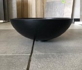 Waskom Solid Surface Mat Zwart 41x41x15 cm
