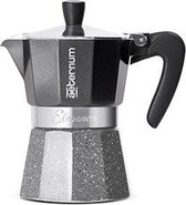 Bialetti Elegance - Koffiekan - Voor 3 Kopjes - Zwart en Yourkitchen E-kookboek