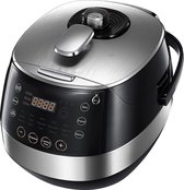 Multicooker Pressure - Igia Hippo - 5 Liter - Zwart/Zilver