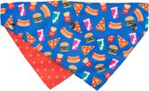FuzzYard Bandana - Fastfood - Maat S/M - Bandana voor honden
