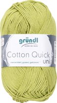 Gründl Cotton Quick Uni | Olijfgroen | 5 bollen | kleur: 140