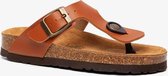 Hush Puppies kinder bio teenslippers - Cognac - Maat 33