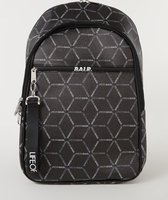 BALR. Loab rugzak met logoprint - Zwart/ Wit - One Size