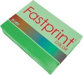 Kopieerpapier Fastprint A4 80gr Grasgroen 500vel