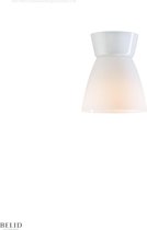 Bizzo plafondlamp D165 mm Wit - Opaal glas