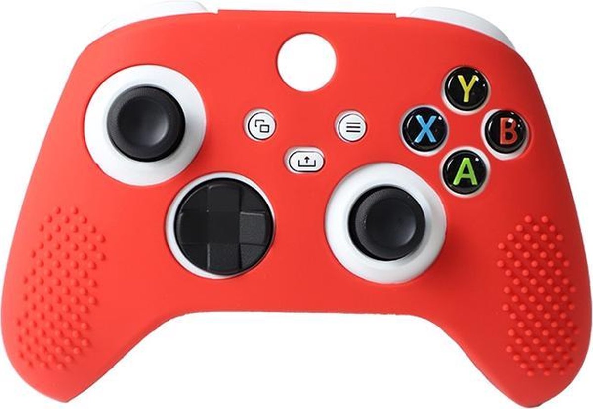 Silicone Hoes / Skin voor XBOX Series X - Series S Controller Rood