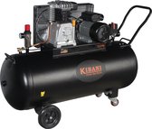 Kibani compressor 200 Liter - 370L/Min - 8.0 BAR - 2 aansluitingen