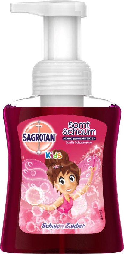 Sagrotan Kids Schuimzeep rood, 250 ml