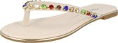 Buffalo teenslipper raisa diamonds Gemengde Kleuren-39