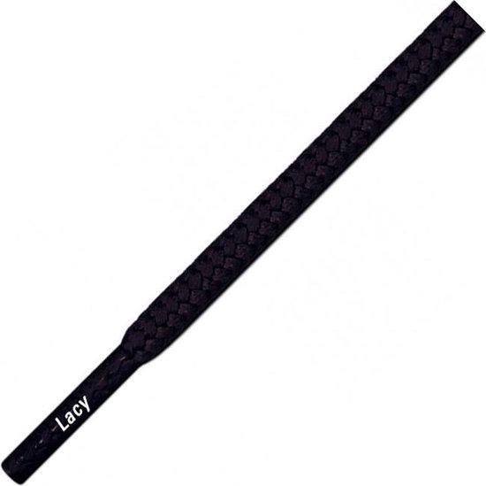 Realjoy 3 paar ronde veters, ca. 4 mm extreem scheurvaste laarzen schoenveters, 120 cm lengte zwart elastische veters voor wandelschoenen werkschoenen en trekkingschoenen