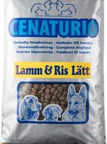 Cenaturio Lamm & Ris Senior - honden droogvoer - 5 KG - alle normaal actieve oudere honden, met voedselallergieën en/of huidproblemen - De voeding wat een dier nodig heeft om fit e