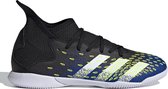 adidas adidas Predator Freak .3 Sportschoenen - Maat 38 2/3 - Unisex - zwart/wit/blauw/geel