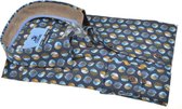 Culture Overhemd Modern Fit Print Navy (514082 - 39)