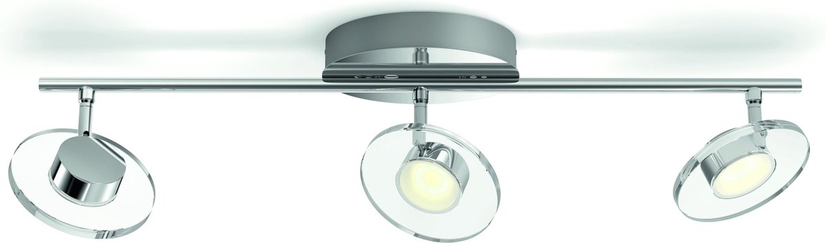 Philips Glissette WarmGlow - 3-lichts - Metaal