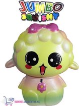 JUMBO Squishy Happy Yiki 15 cm | Squishies Sqeezy Squeezy Pop it Fidget | Speelgoed voor kinderen | Stressbal Anti-Stress | squishies meisjes squishy dieren squishy soft animal
