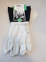 Rozen handschoen geitenleer, Kixx, maat 10 - 2 paar