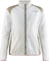 Craft Pro Hypervent Jacket Dames - sportjas - wit/bruin - maat M