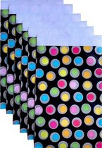 Cadeauzakjes papier - Set van 6 stuks - Dots - Gratis Verzonden