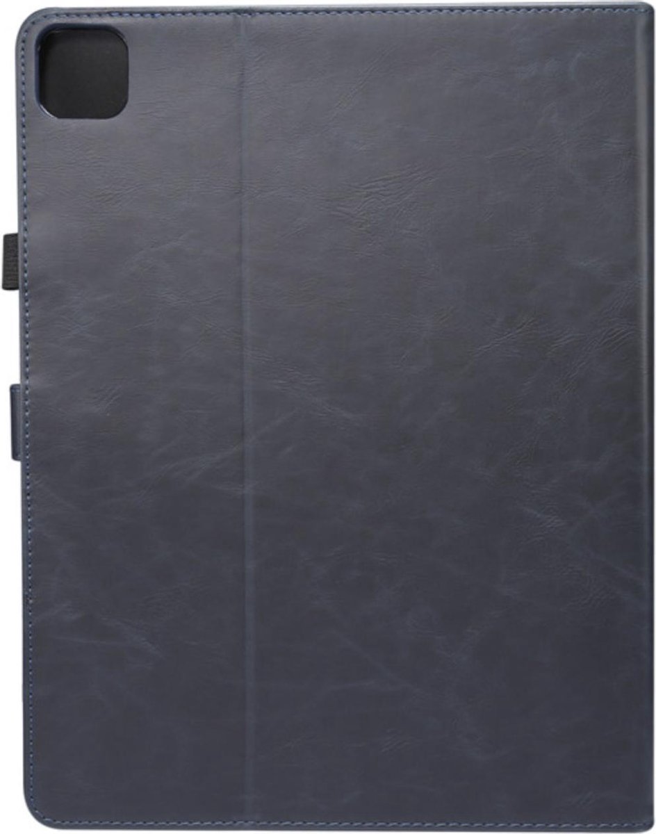 Apple iPad Pro 2020 - 12.9 inch Bookcase - Donkerblauw - Luxe hoes