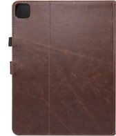 Apple iPad Pro 2020 - 11 inch Bookcase - Donkerbruin - Luxe hoes