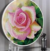 Diamond Painting Rond Frame Flower