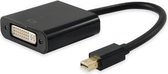 Equip 133433 tussenstuk voor kabels Mini DisplayPort DVI-I Zwart