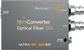 Blackmagic Design Mini Converter Optical Fiber 12G Actieve video-omzetter 3840 x 2160, -
