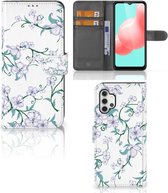 Telefoonhoesje Samsung Galaxy A32 5G Bookcase Blossom White