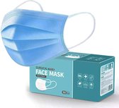 Inherentcare, Type IIR medisch mondkapje, mondmasker, blauw, 50 stuks, BFE> 98%, EN14683: 2019
