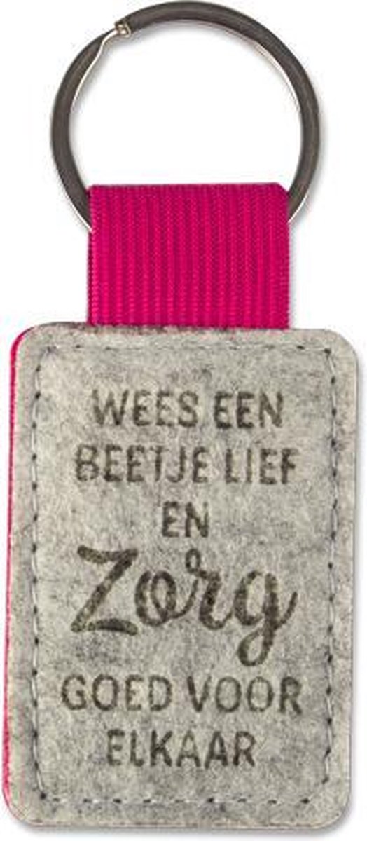 Sleutelhanger Zorg voor elkaar