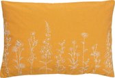 Dutch Decor MADELIN - Kussenhoes van katoen Golden Glow 40x60 cm - geel - met rits