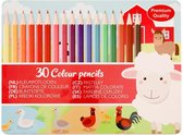 Kleurpotloden,30 Stuk Kleurpotloden ,Voor Volwassen en Kinderen.Colored pencils